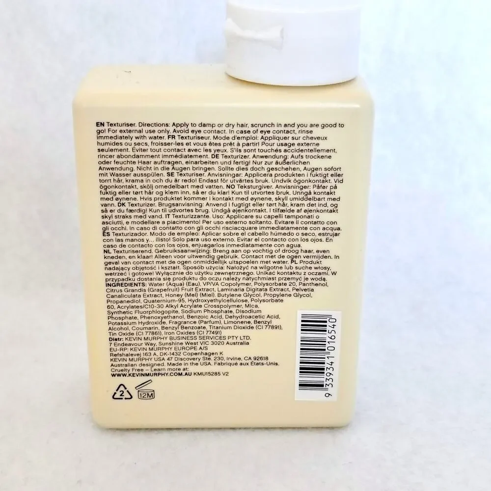 Kevin Murphy Hair Resort Beach Texturiser Cream 5.1 oz. Styling NEW Lot of 2
